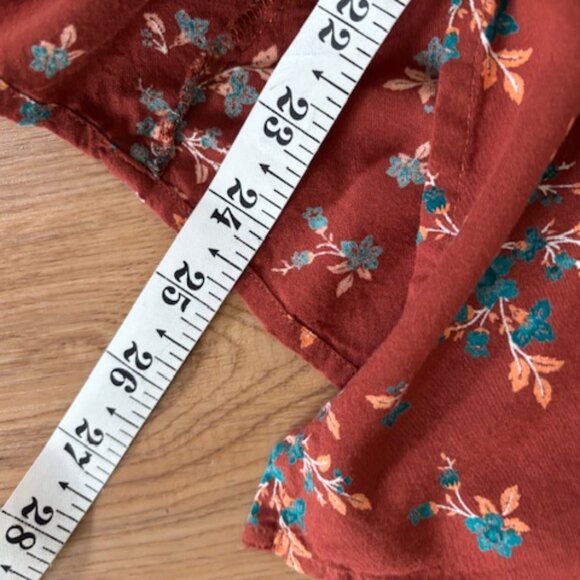 Rock & Roll Denim Open Butterfly Sleeve Boho Hippie Western Kimono Top EUC L - Picture 6 of 6